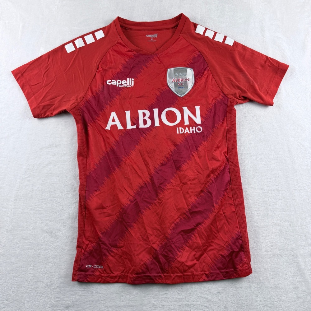 Capelli Sport Soccer Jersey Albion SC‎ Idaho Red Size M